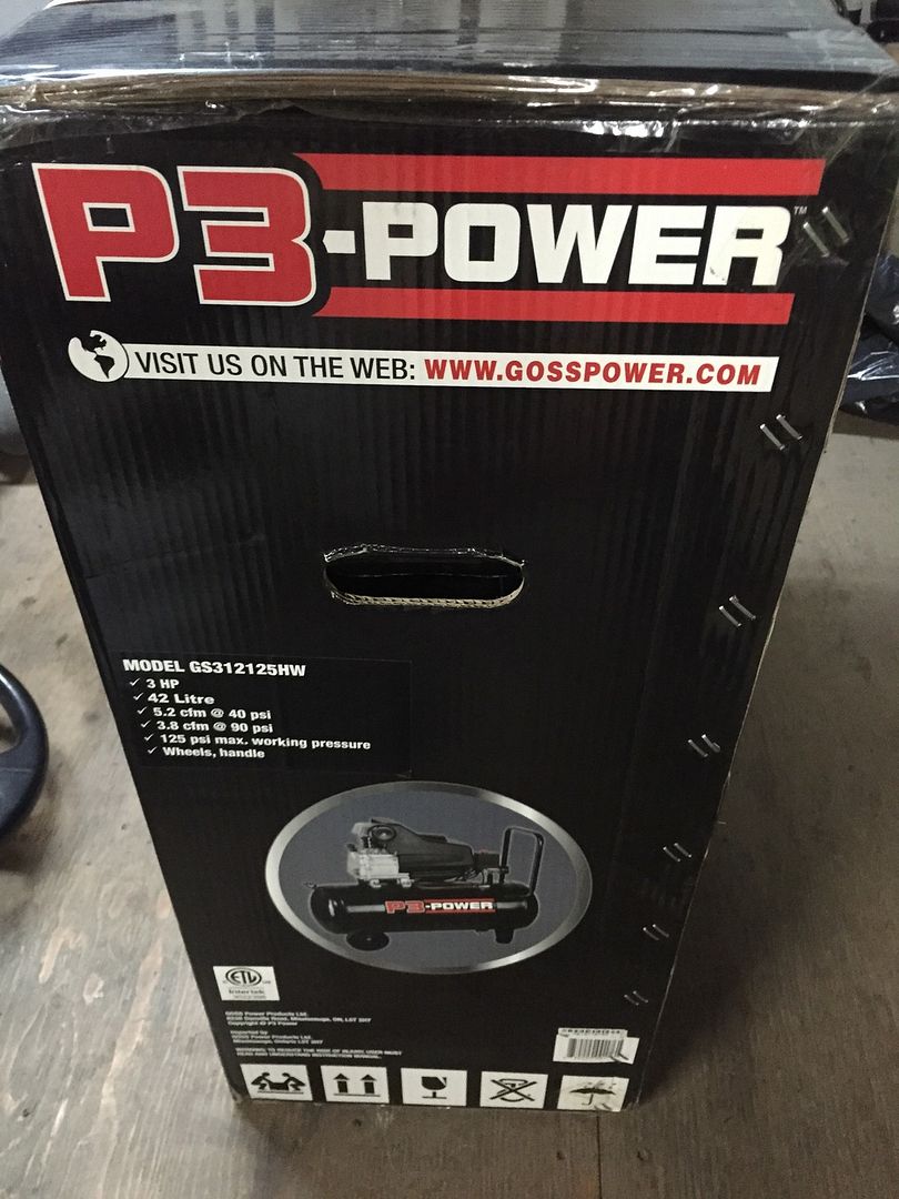 FS BNIB P3POWER 12 GALLON COMPRESSOR 250 (Toronto, ON CANADA